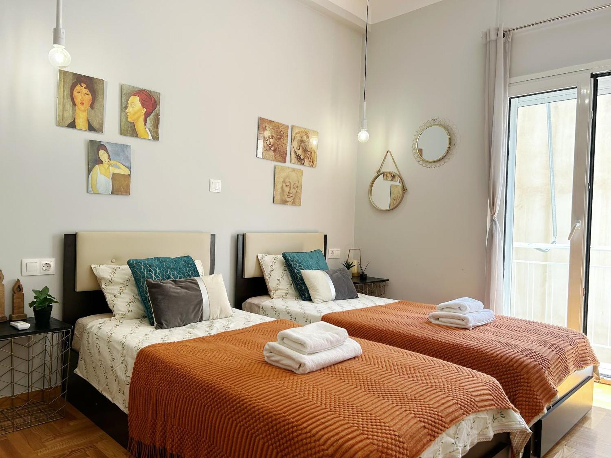 Near Acropolis New 2 Bedrooms Apt In Koukaki 雅典 外观 照片
